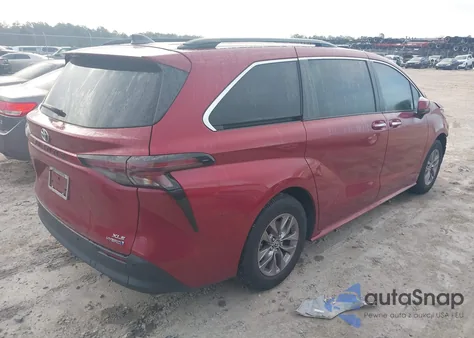 2024 Toyota Sienna Xle from USA, damaged, VIN 5TDYRKECXRS180024
